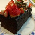 poponyan's cooksnap of when they made 簡単ボウル一つ濃厚♡チョコチョコケーキ.