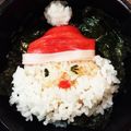 ひまわり黒パンダ's cooksnap of when they made クリスマスにピッタリ！サンタ弁当.