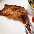 くまみっちー's cooksnap of when they made すぐ出来るローストチキン！柚子胡椒.