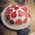すげこここ's cooksnap of when they made いちごムース in ドームケーキ☆.