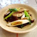 nasubeam's cooksnap of when they made おつまみに☆長ねぎと椎茸のパパッと炒め♪.