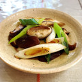 nasubeam's cooksnap of when they made おつまみに☆長ねぎと椎茸のパパッと炒め♪.