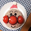 なぎ♡なな1107's cooksnap of when they made 簡単！お誕生日立体アンパンマンケーキ♪.