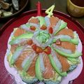 なかたんた's cooksnap of when they made ケーキすし.
