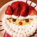 るんるんはるるんママ's cooksnap of when they made Christmas♪チーズケーキ.