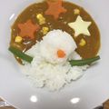☆えりんこ☆★'s cooksnap of when they made クリスマスにピッタリ！スノーマンカレー！.