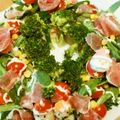 クックLBTFI5☆'s cooksnap of when they made Xmasリースサラダ.