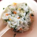 クックルンルンルン☆'s cooksnap of when they made 離乳食中期☆野菜たっぷりリゾット風お粥.