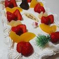 SUMI★SUMI's cooksnap of when they made 季節の果物☆ヨーグルトクリームケーキ.