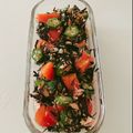 yokoyoko76's cooksnap of when they made オクラトマトとひじきの《腸活ツナサラダ》.