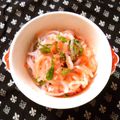imajiro's cooksnap of when they made 1分★さっぱり【白滝のタラコ大葉和え】♪.