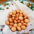 ちーちーとまち's cooksnap of when they made 簡単☆低カロリー☆少ない材料で☆卵ボーロ.