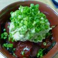 ジョンリークッカー's cooksnap of when they made まぐろのアボガ丼.