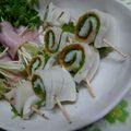 myukitty's cooksnap of when they made 大葉をちくわでクールクル★.