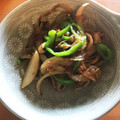 さとこ花嫁修行's cooksnap of when they made 副菜 長ネギ・えのき茸の味噌炒め.