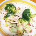 ゆみ0219's cooksnap of when they made ブロッコリーとカニカマのおかかマヨサラダ.