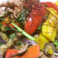 Rick_t's cooksnap of when they made ☆茄子と豚肉のカレー炒め☆お弁当♪隙間に.