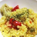 mido0520's cooksnap of when they made シンプル手順でつくるパエリア.