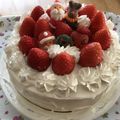 mario大好き's cooksnap of when they made 我が家のクリスマスケーキ.