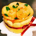 捌依露's cooksnap of when they made チーズムースDEシャルロット.