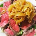 ポケットzo's cooksnap of when they made お肉のカルパッチョ♪たっぷり彩りサラダ.