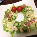 yu04na04's cooksnap of when they made あざやか☆リースサラダ.