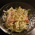 suzuetu's cooksnap of when they made 簡単‼大根・水菜・カニカマのサラダ.