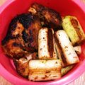 ボニタロー's cooksnap of when they made 簡単鳥モモと長ネギのカレーパウダー炒め♥.