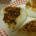 misakitcen's cooksnap of when they made 香ばしお味噌の焼きおにぎり。.