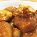cookやん's cooksnap of when they made 飴色がそそる☆大根とメカジキのコク煮.