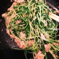 Ru_kin's cooksnap of when they made 簡単でごめんね♪豆苗とシーチキン炒め.