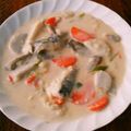 greentmt's cooksnap of when they made タラと根菜の味噌クリームシチュー.