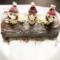 ぶぅちゃん824's cooksnap of when they made チョコ入り♡しっとりチョコロールケーキ♬.