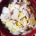クックWHHCDU☆'s cooksnap of when they made 豚肉と白菜のあごだしうどん　.
