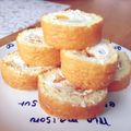 有岡かな's cooksnap of when they made ふわふわパーティーミニロールケーキ.