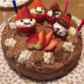 のん012's cooksnap of when they made チョコクリームケーキ.