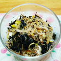 ●銀ちゃん●'s cooksnap of when they made ご飯のお供！しらすとねぎの韓国のり和え.