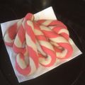 id405565's cooksnap of when they made クリスマス☆キャンディーケインなクッキー.