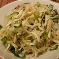 ♪ごんた's cooksnap of when they made ささみと長ネギのごま油あえ.