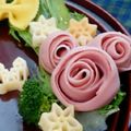 キャシーキャサリン's cooksnap of when they made 魚肉ソーセージdeバラのお花.