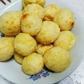 男の子4人のママもっち's cooksnap of when they made トースターで♪モチモチポンデケージョ風.