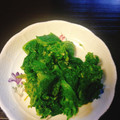 yesmama's cooksnap of when they made かき菜のわさび和え.