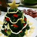 Munyako's cooksnap of when they made ブロッコリーのクリスマスツリー★.