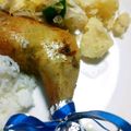 ☆べーちゃん☆'s cooksnap of when they made バジルとカレー風味のローストチキン★.