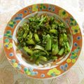 ☆Rokko☆'s cooksnap of when they made 簡単♪常備菜に！大根の葉(茎)ゴマ油炒め.