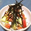 ふか谷's cooksnap of when they made アボガドとカッテージチーズの和風サラダ.