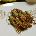 秋の開運BAR's cooksnap of when they made BEST3入り感謝♪せり根のサクサク揚げ.