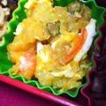 nosso's cooksnap of when they made 残った天ぷらを卵とじで美味しく☆.