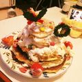 yone_emi's cooksnap of when they made ホットケーキdeツリーケーキ.