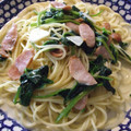 NOーKA's cooksnap of when they made 簡単うまうま　ほうれん草のクリームパスタ.